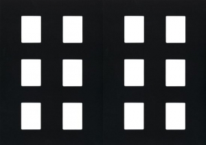 Klapp-Passepartout DIN A4/4,5x6cm
